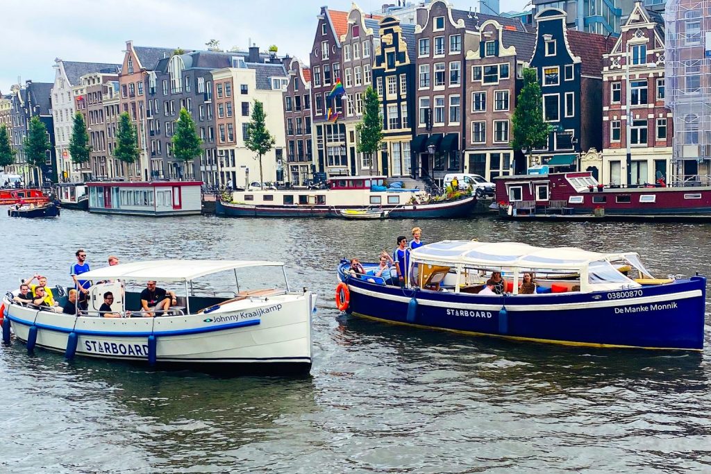 Amsterdam booze cruise